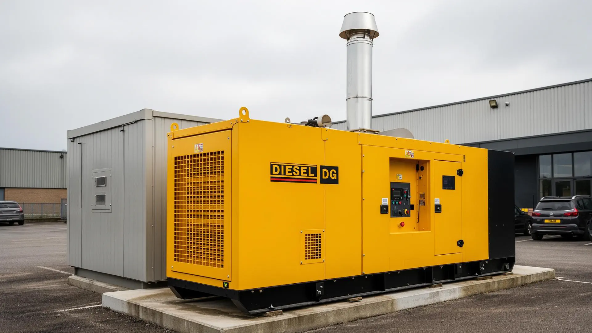 SITE · DG & POWER BACKUP — project site photo